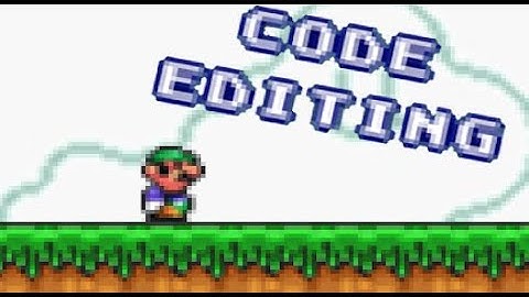 Super Mario Flash - Code Editing