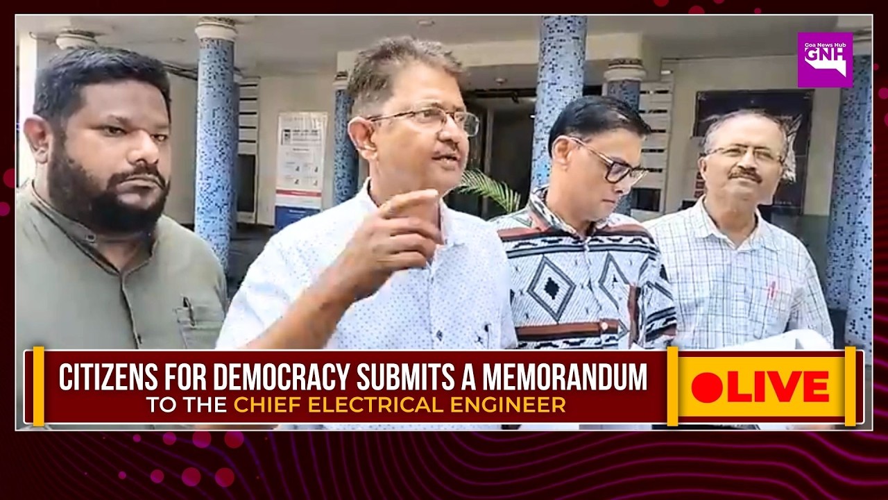 CITIZENS FOR DEMOCRACY SUBMITS A MEMORANDUM TO THE CHIEF ELECTRICAL ENGINEER | 25/02/26  |🔴GNH_ LIVE