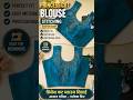 Princess cut blouse stitching perfect fitting and perfect finishing | #princesscut #blouse #tutorial