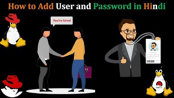 Red Hat Linux: How to Add User and Password, useradd command, User Management (Hindi)