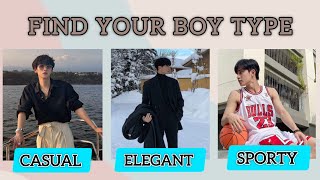 Find your boy type ✨ #boytype #aesthetic #quiz #funquiz