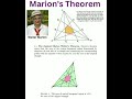 Marion's Theorem #mathematics