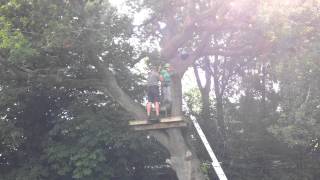 Zip Wire at Bowley Scout Camp - Jensen