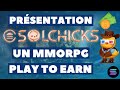 Solchicks  mmorpg play to earn sur solana  jeu avec des nft pour gagner de la crypto  mint  ido