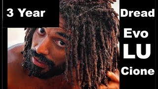 3.6 Year Dreadlock Timelapse || Progression ||  Freeform