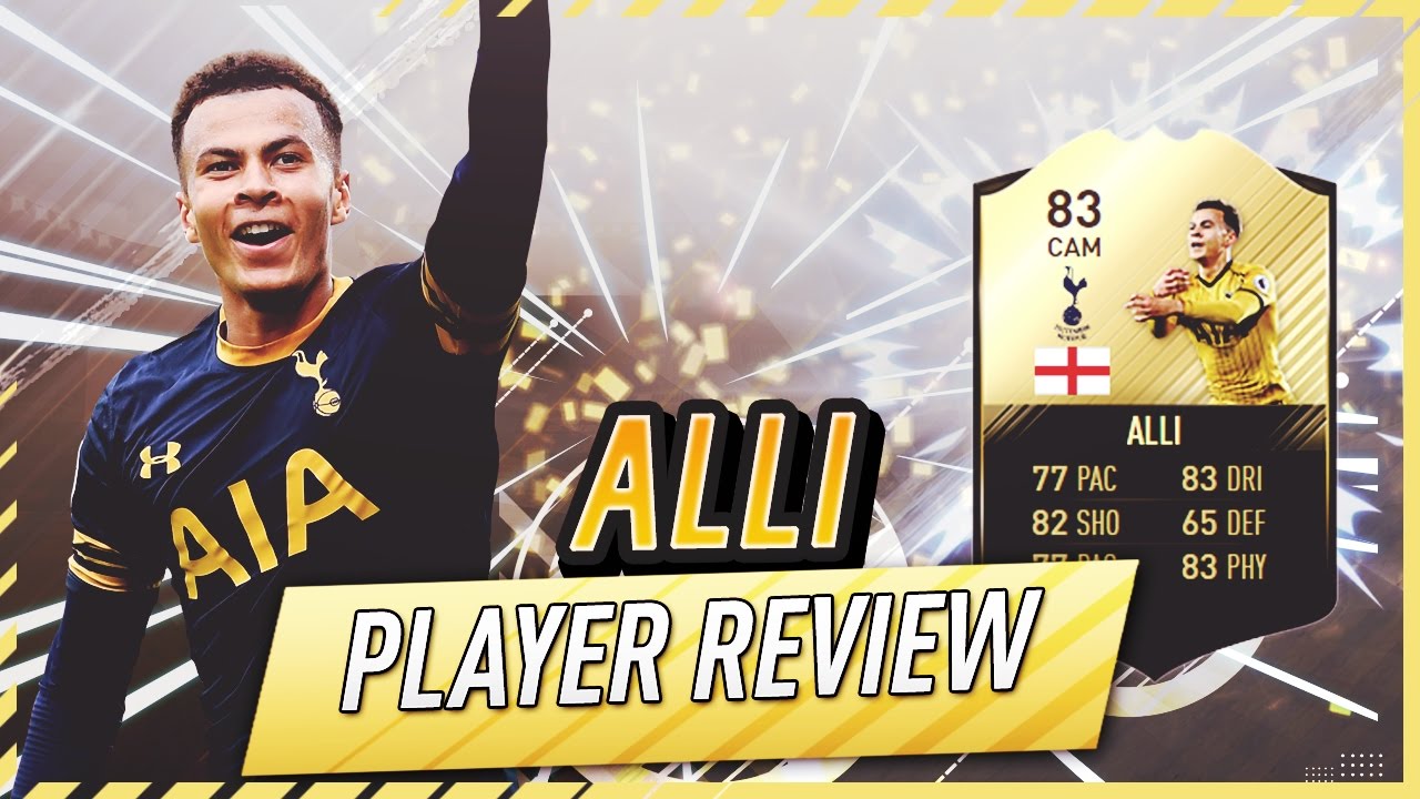 FIFA 17 UT - IF Dele Alli (83) Player Review w/Gameplay & In-Game Stats