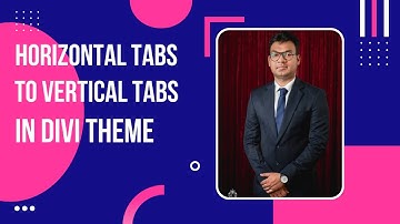 How to Create Vertical Tabs in Divi Theme
