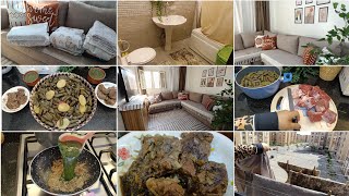 روتين يومي🏡نضافه بيتي من راحتي النفسيه🧕