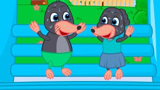 Benny Mole and Friends - Trampoline park Cartoon for Kids