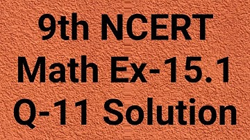 Ex-15.1 Q-11 Class 9 NCERT Math CBSE // chapter 15 probability Question 11 Class 9
