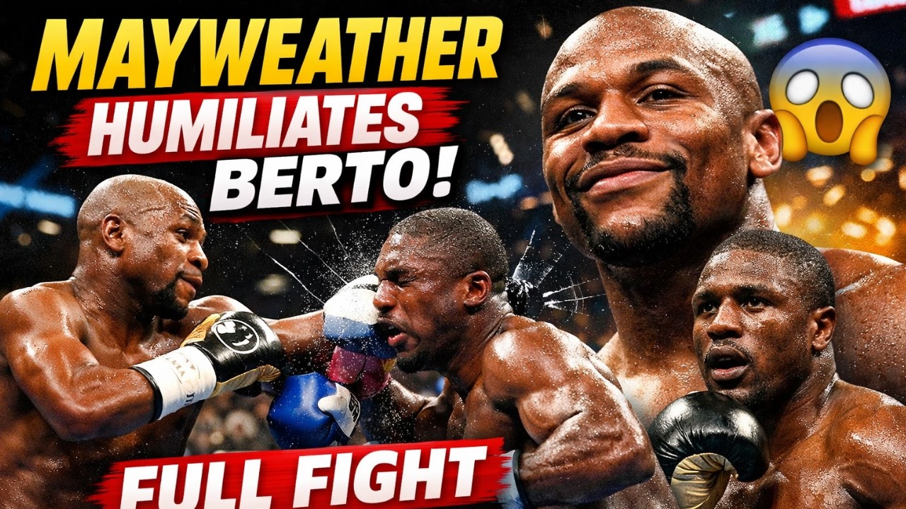 Floyd Mayweather HUMILIATES Andre Berto With Untouchable Defense!  | Mayweather vs Berto Full Fight