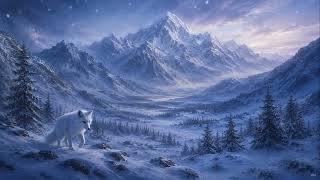 Arctic Fox Bloom – Frozen Peaks Lofi ❄️ Cozy Music for Reading, Study & Creative Focus screenshot 4