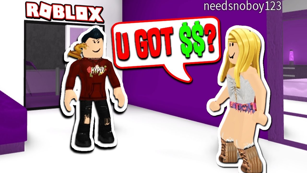 Gold Digger Moves In With Me Roblox Bloxburg - youtube roblox gold digger