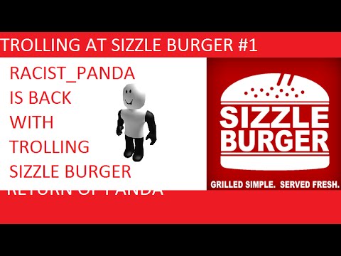 getting threatened at sizzleburger roblox trolling youtube