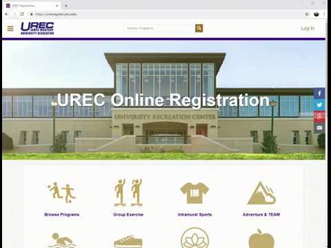 How to: UREC Register