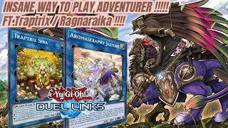 NEW Adventurer Traptrix Is INSANE !! FT.Aromaseraphy Jasmine & Ragnaraika || [Duel Links] screenshot 1