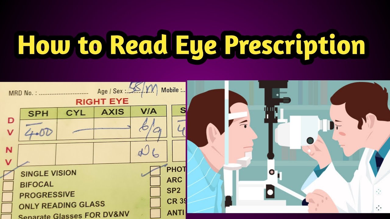 How To Read Eye Prescription YouTube How To Read Eye Prescription YouTube