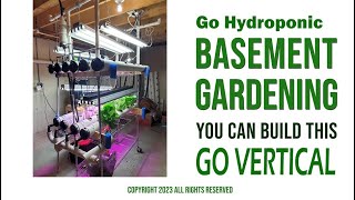 Basement Hydroponic Gardening, You can build this