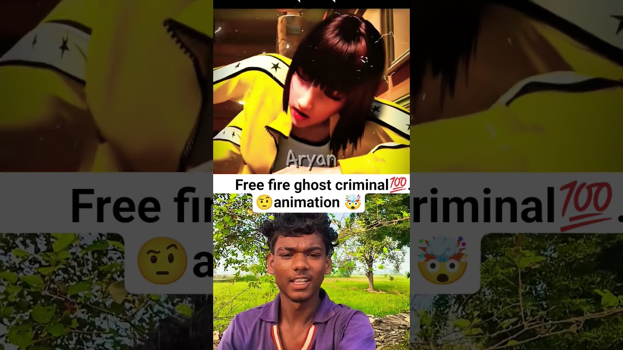 free fire ghost ✨👻 criminal 😎✨ ki animation 🤯👀 video 📷 #gaming #explore #trending #3danimation#edit