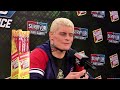 Cody Rhodes' honest thoughts on CM Punk being back in WWE image