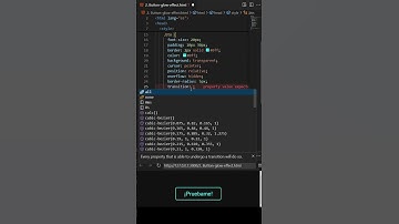 Button Glow Effect with HTML & CSS