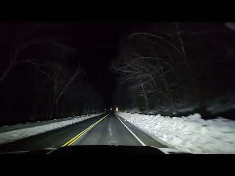 Kancamagus Highway Vlog Very Deep Snow