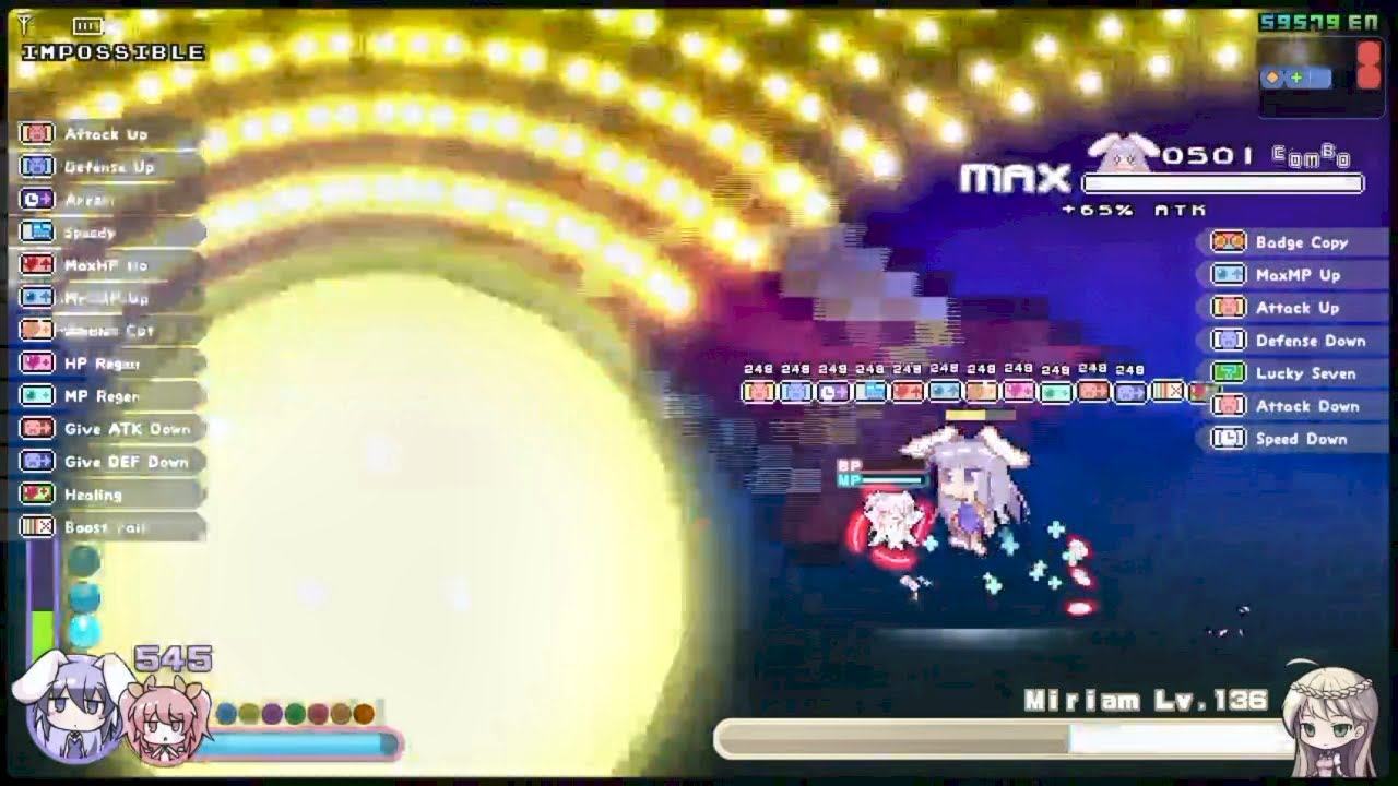 [Rabi-Ribi] Miriam (Impossible Difficulty) - No Consumables - YouTube
