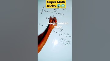 Definite integration short trick😱 #jee advanced pervious year question 2022 solve 10 second 😱😱