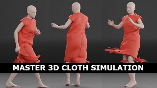 Master 3D Cloth Simulation Course: Try FREE