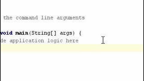 Java 01: Hello World