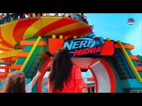 Conheça a Nerf Mania, a nova área temática do Beto Carrero World