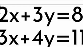 How to solve simultaneous equations by elimination method js 001