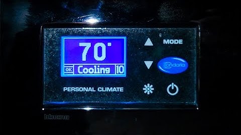 Condaria Personal Climate Control Celsius to Fahrenheit