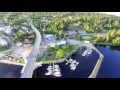 FINLAND Above Puumala ilmasta 4K