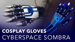 Video thumbnail of "Cyberspace Sombra Cosplay - Glove Making [Teaser video]"