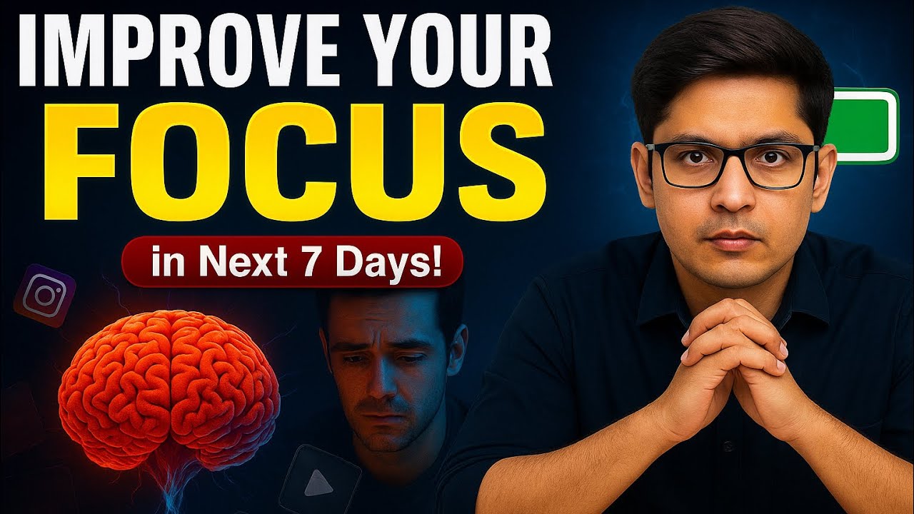 How to Build Laser-Sharp Focus | No More Distractions!” #focus - YouTube