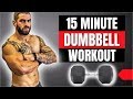 '15 Minute'  Full Body Toning Home Dumbbell Workout