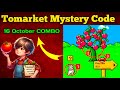 Tomarket new Mystery Code Today 16 October | Tomarket Combo Today | Tomarket Secret Combo 16 October