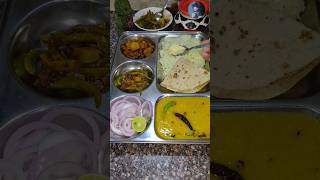 quick veg thali shorts youtubeshorts quick dinner veg thali lunch