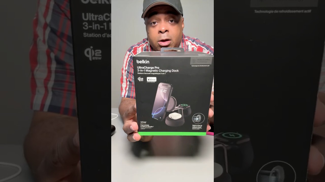 For iPhone 17 & 16: NEW Belkin UltraCharge Pro Qi2 3-in-1 charging docks