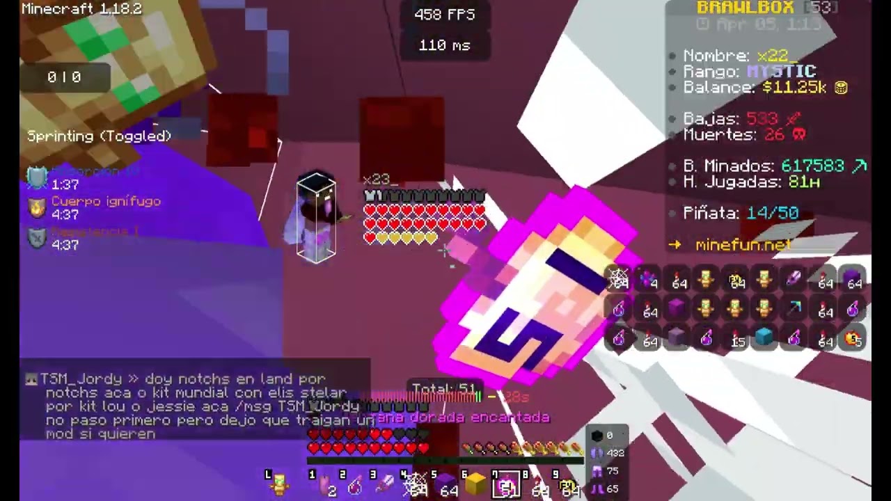 4v4 en brawlbox minefun (salimos ganando)