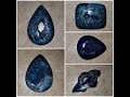 Resin pendants using druzy molds