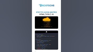 Matrix Rain Effect Using HTML, CSS & JavaScript 🌧️💻