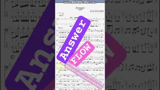 【short】Answer/FLOW【ベース譜】/Answer/FLOW/BASS TAB/