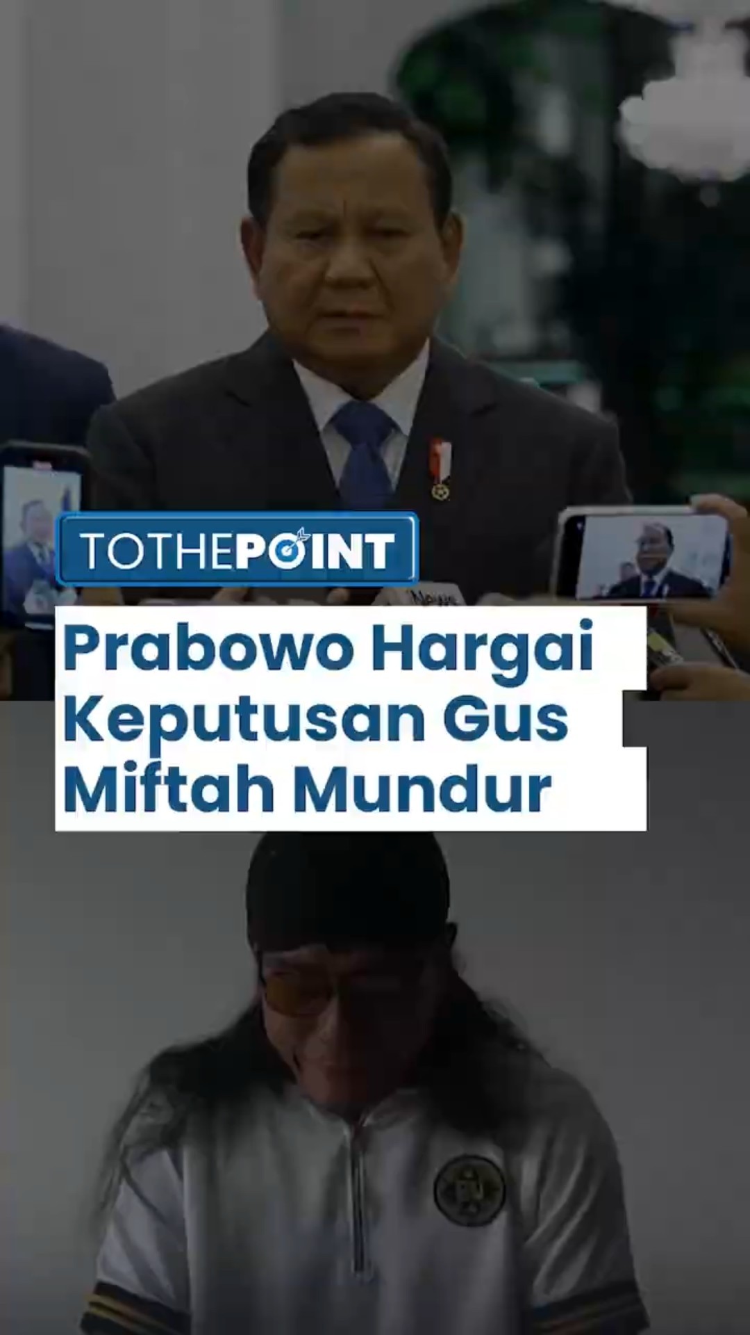 Respons Prabowo soal Mundurnya Gus Miftah dari Jabatan Utusan Khusus: Kita Hargai Sikap Ksatria Itu