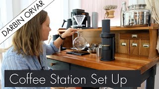 My Coffee Set up // Cocinare Essence Electric Coffee Grinder Review