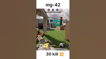 30 Kills with the MG-42! | COD Mobile Domination. #callofdutymobile