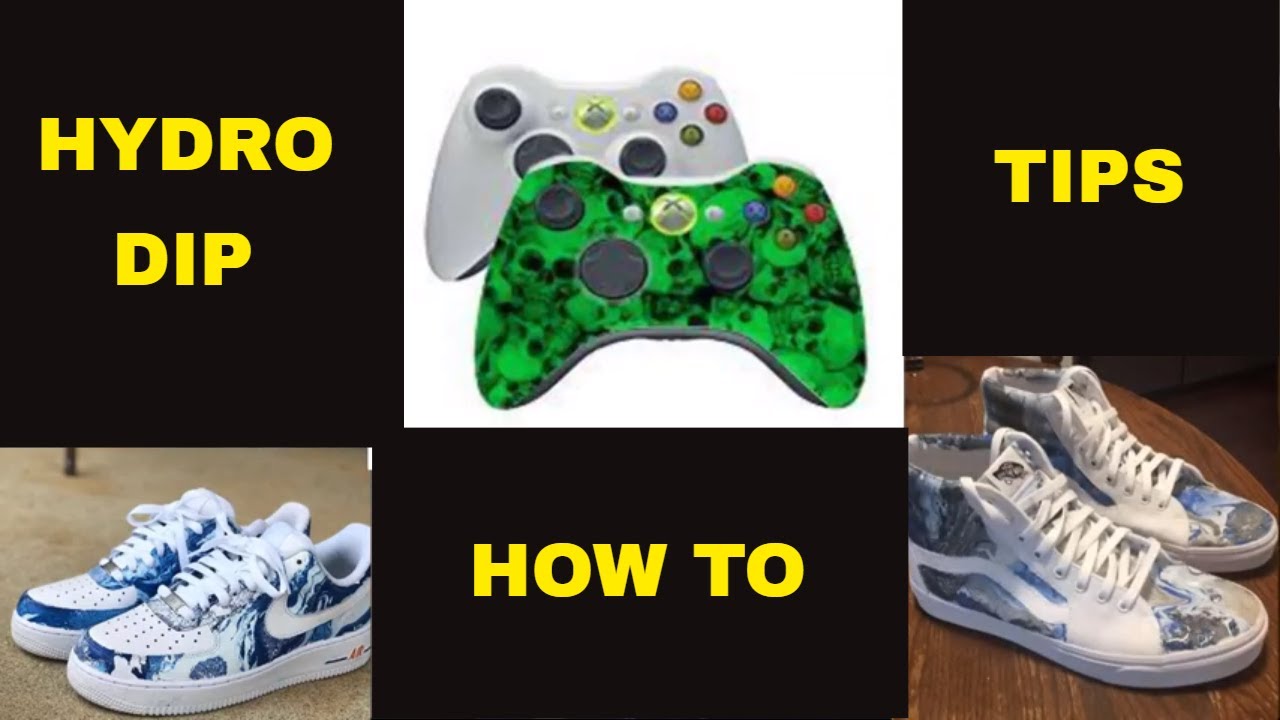 Hydro Dipping Tips and How to for your first time - YouTube