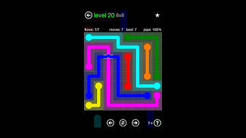 Flow Free Bridges Classic Pack 8x8 Complete Walkthrough All Levels