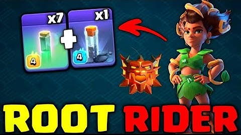NEW TH18 attack Strategy | RC charge With x1 TOTEM + x7 Invisible Spell #ClashofClans#TownHall18